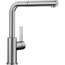Baterie de bucătărie cu capăt extractibil Blanco Lanora-S 523123 inox periat
