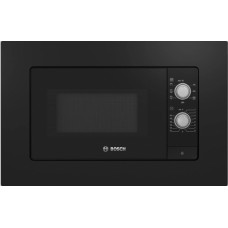 Cuptor cu microunde încorporabil Bosch BEL620MB3, 20 l, 1000 W, digital, 5 programe de gatire, grill, Negru