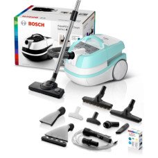 Aspirator multifuncțional Wet&Dry Bosch BWD420HYG, 2000W, alb-bleu