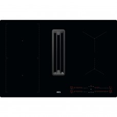 Plită pe inducție cu sistem de ventilare integrat AEG CCE84543CB