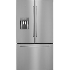 Side by Side Electrolux EN6086MOX, 536 l, Clasa F, No Frost, Dozator apa, Afisaj LCD, Control touch, H 178 cm, Inox antiamprenta