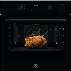 Cuptor cu funcție de abur SteamCrisp Electrolux EOC6H71Z, Autocuratare hidroliza, 72 l, Clasa A+, negru