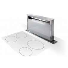Hota integrata in blat Faber Fabula EVO WH A90, 90 cm, 700 m3/h, sticla alba