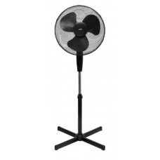 Ventilator pe picior Midea FS40-21M(BK), 40 W, 3 viteze, oscilatie, negru