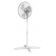 Ventilator pe picior Midea FS40-21M, 40 W, 3 viteze, oscilatie, alb