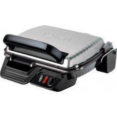 Grătar electric Tefal GC3050, 2000W, inox, Plăci antiadezive detașabile, Termostat reglabil