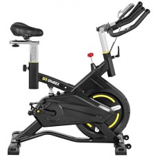 Bicicletă de fitness Gymrex GR-MG123, greutate maximă 100 kg, afișaj LCD