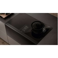 Plită pe inducție cu sistem de ventilare integrat si cuptor Elica LHOV COMBISTEAM BL/A/90