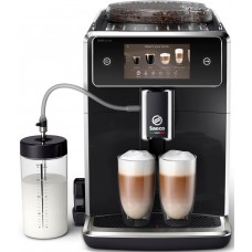 Espressor automat Saeco SM8780/00 Xelsis Deluxe, 1500W, 15 bar, HygieSteam, AquaClean