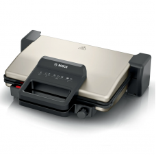 Contact grill Bosch TCG3302, 2000 W, temperatura reglabila si placi detasabile