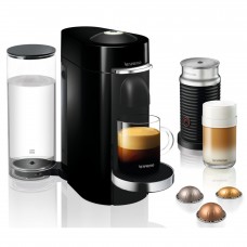 Espressor cu capsule Nespresso Vertuo Plus + Nespresso Aeroccino