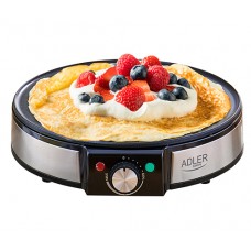 Aparat de facut clatite Adler AD 3058, 1600 W, inox