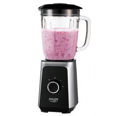 Blender de masa Adler AD 4076, 1000 W, 1.5 l, Negru/Argintiu