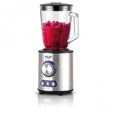 Blender de masa Adler AD 4078, 1700 W, 1.5 l, Argintiu