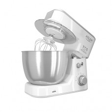 Mixer planetar Adler AD 4216, 1000 W, 6 viteze, capacitate bol 4l, Alb/Inox