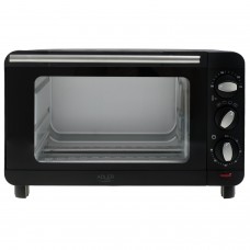 Mini cuptor Adler AD 6029, 1300W, 230 de grade, 14L, temporizator, negru