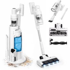 Aspirator vertical cu statie de incarcare și curatare Adler AD 7087