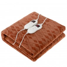Patura cu incalzire electrica Camry CR 7436, 160 х 150 cm, 8 nivele de temperatura, timer 1-10 ore, 2 x 60W, SUPER SOFT