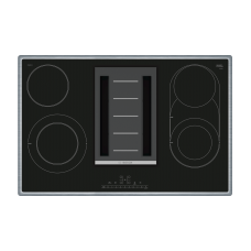 Plită pe inducție cu sistem de ventilare integrat Bosch PKM845F11E