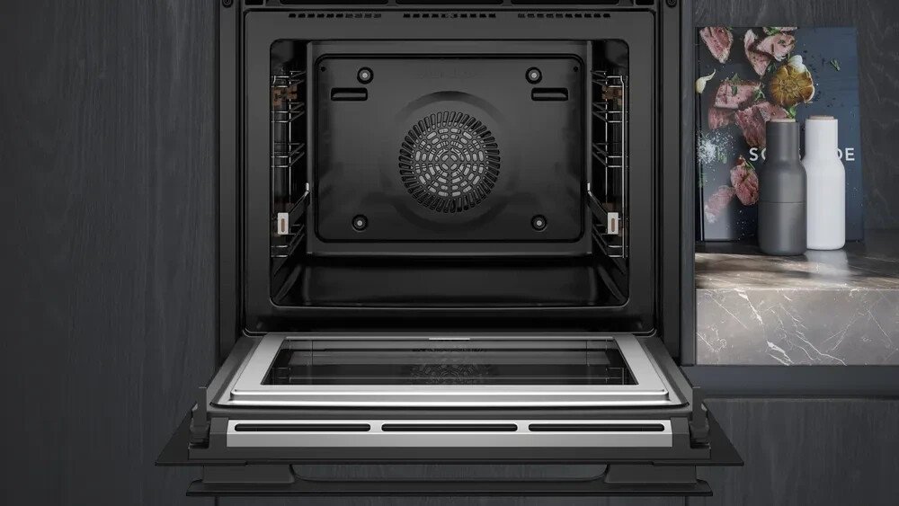 Духовой шкаф-пароварка и микроволнами Siemens HN978GMB1 iQ700 studioLine