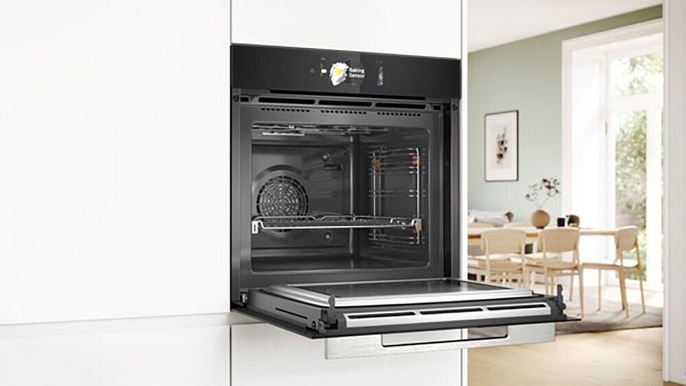 Духовой шкаф c микроволнами Bosch HMG778NB1 Серия I 8