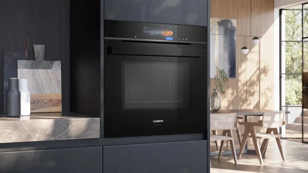 Духовой шкаф-пароварка и микроволнами Siemens HN978GMB1 iQ700 studioLine
