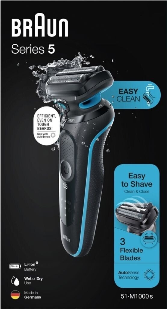 Бритва Braun Series 5 51-M1000s Flex Wet&Dry