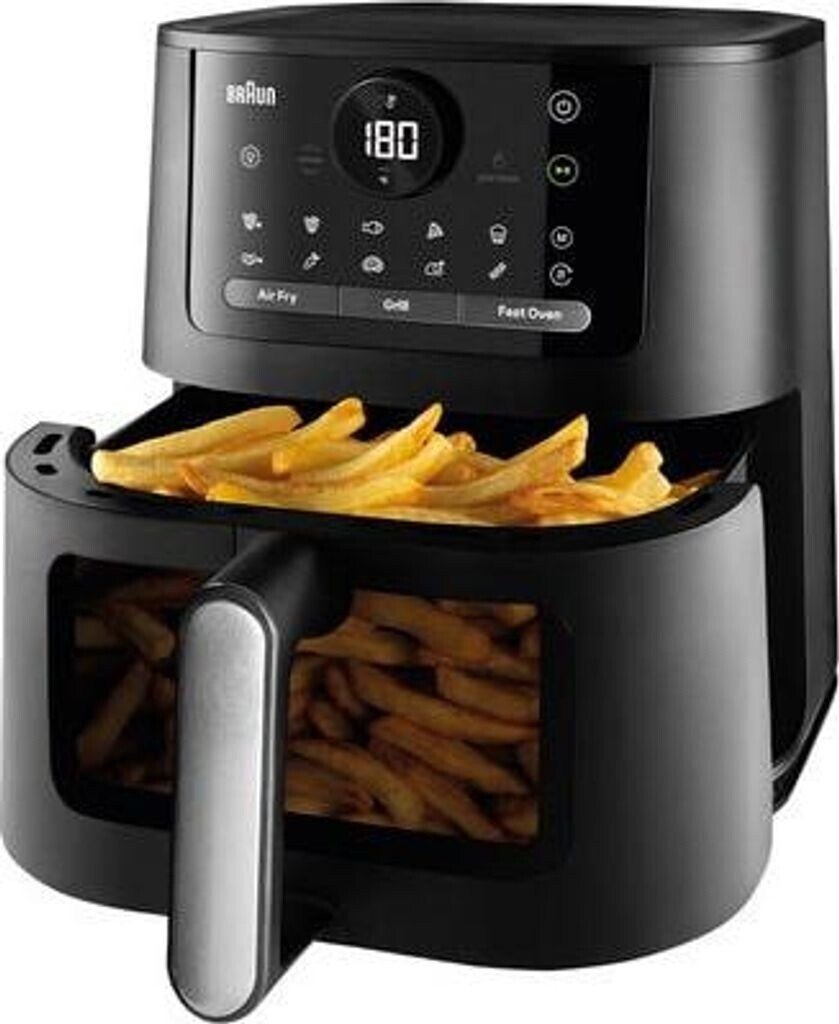 Friteuza cu aer cald Braun MultiFry 5 HF5075IBK, 2000W, 6.0l, 20 functii, negru