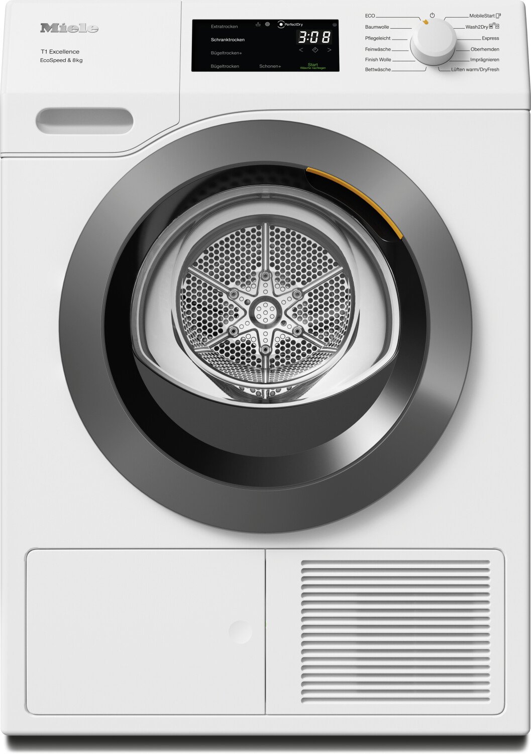 Сушильная машина Miele TEC 655 WP 8 kg I DirectSensor I Miele@home I DryProtect