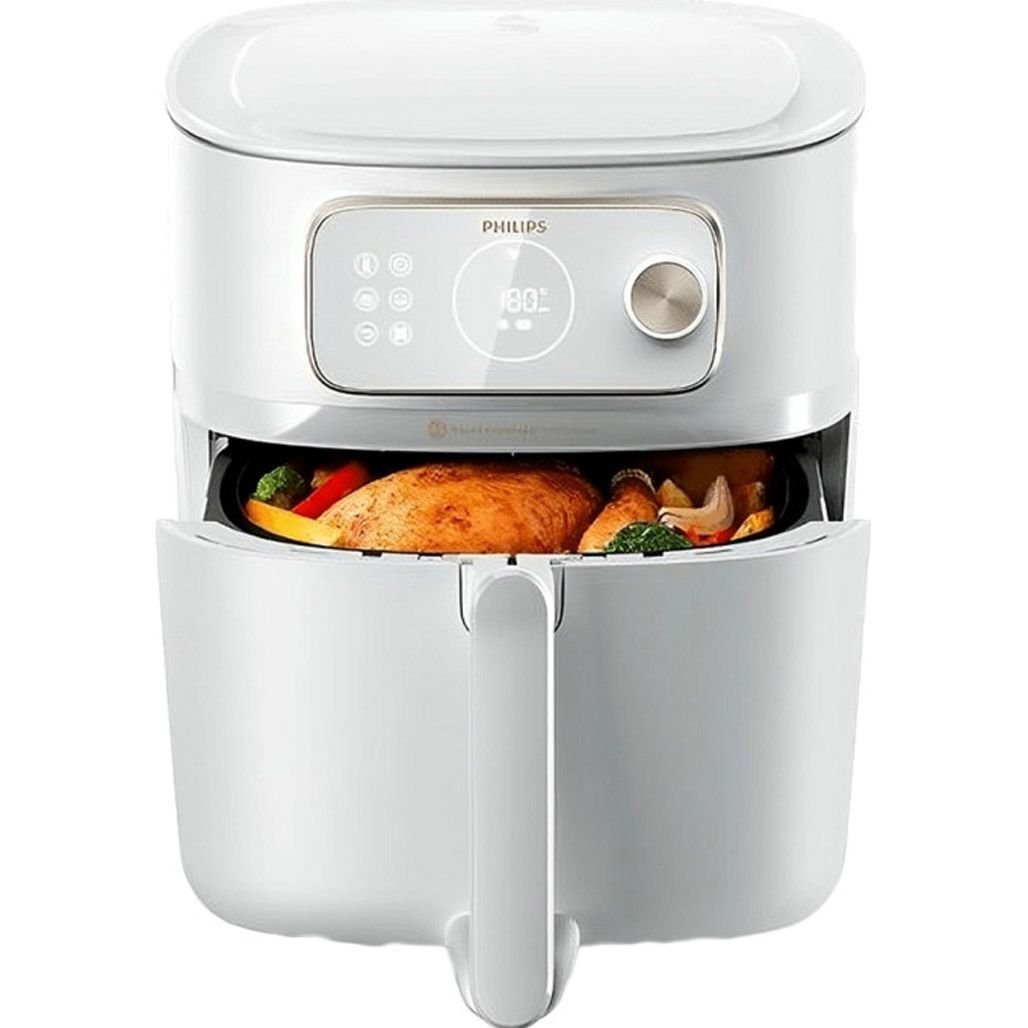Friteuza cu aer cald Philips Airfryer Smart XXL HD9876 Seria 7000