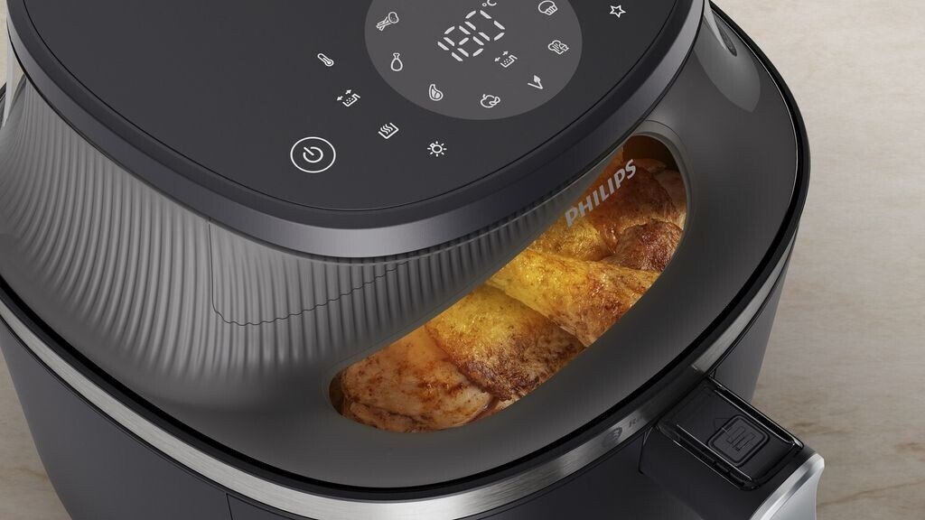 Аэрогриль Philips NA342/00, 7.2л, 16 функций, черный, Серия 3000