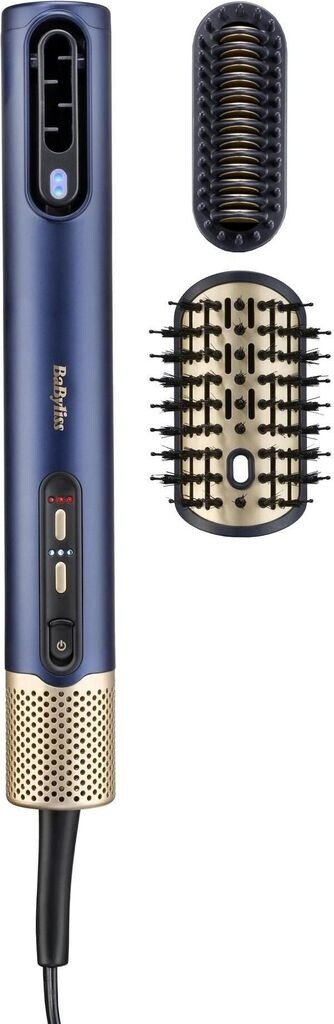 Perie cu aer cald BaByliss Air Wand AS6550E 3-in-1, 1600W, 4 trepte temperatura, albastru inchis