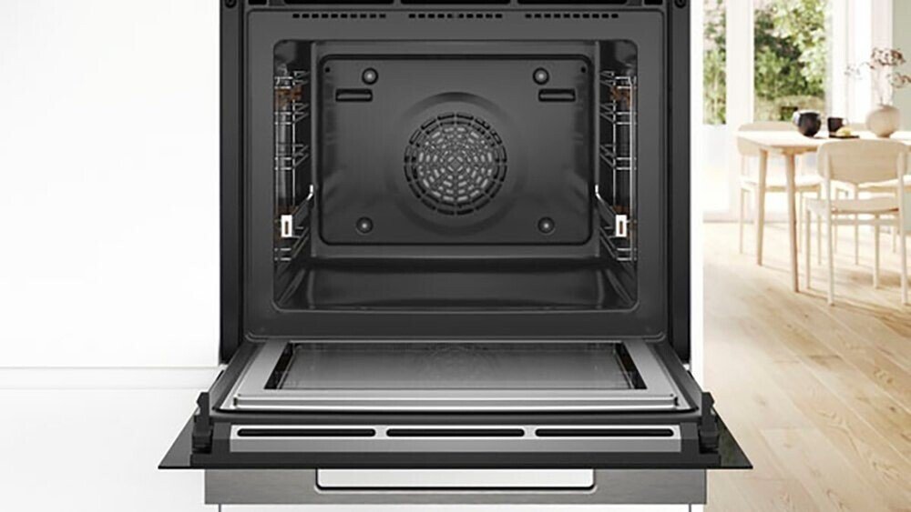 Духовой шкаф c микроволнами Bosch HMG778NB1 Серия I 8