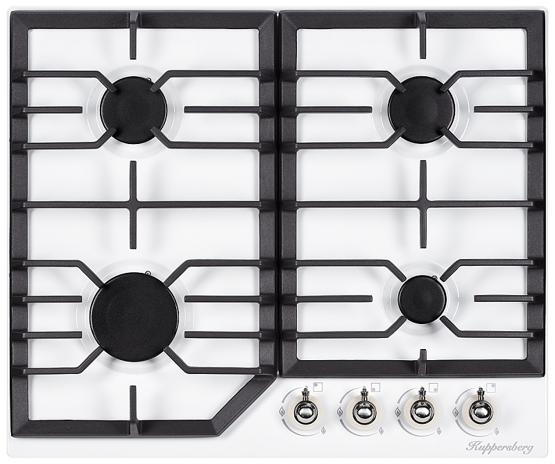 Plită pe gaz Kuppersberg FS 601 W Silver