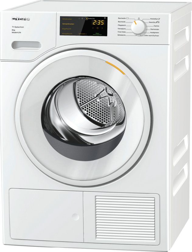 Uscator de rufe Miele TSD363WP 8kg