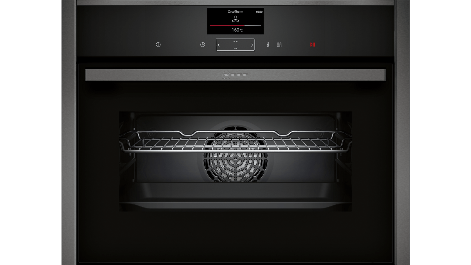 Компактный встраиваемый духовой шкаф N 90 NEFF C27CS22G0