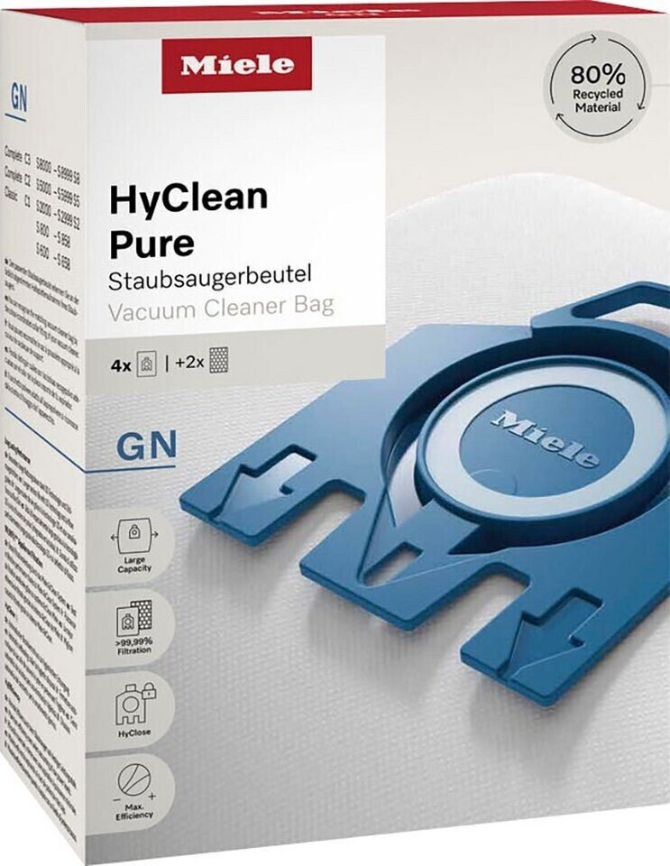 Мешки-пылесборники Miele GN HyClean 3D