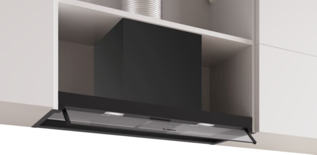 Hotă încorporabilă Bosch DBB85CC60, 582 m³/h, 80 cm, negru