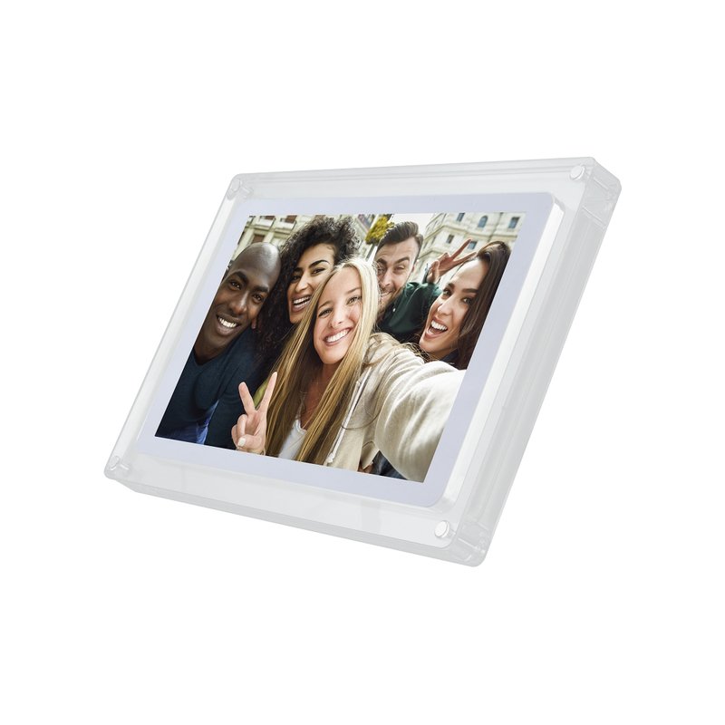 Цифровая WiFi фоторамка BRAUN DigiFrame 1020 WiFi акрил белый ( 21271 )