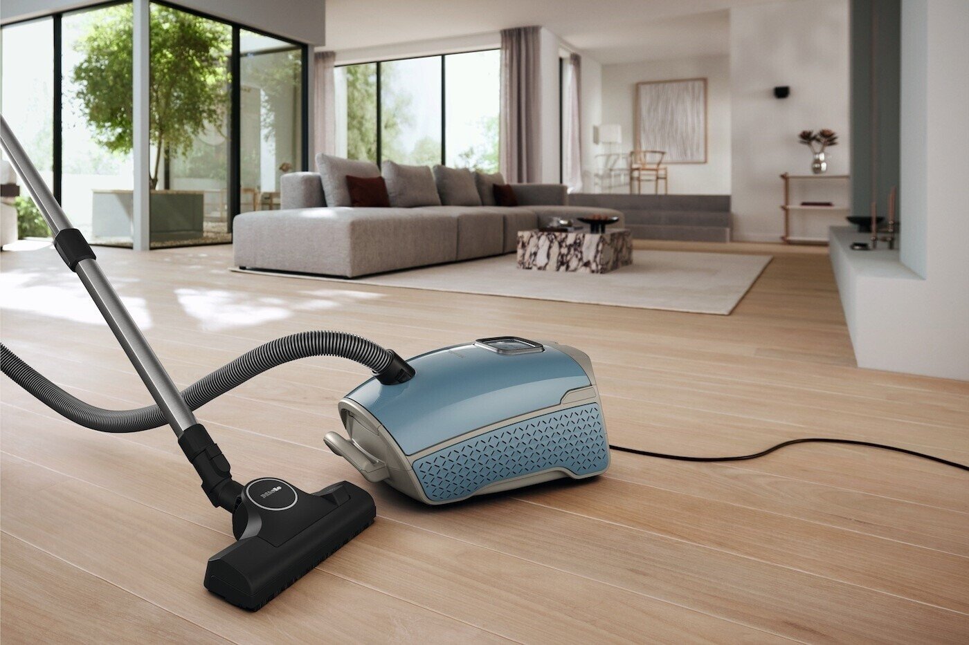 Напольный пылесос Miele Guard L1 Nordic Blue SG