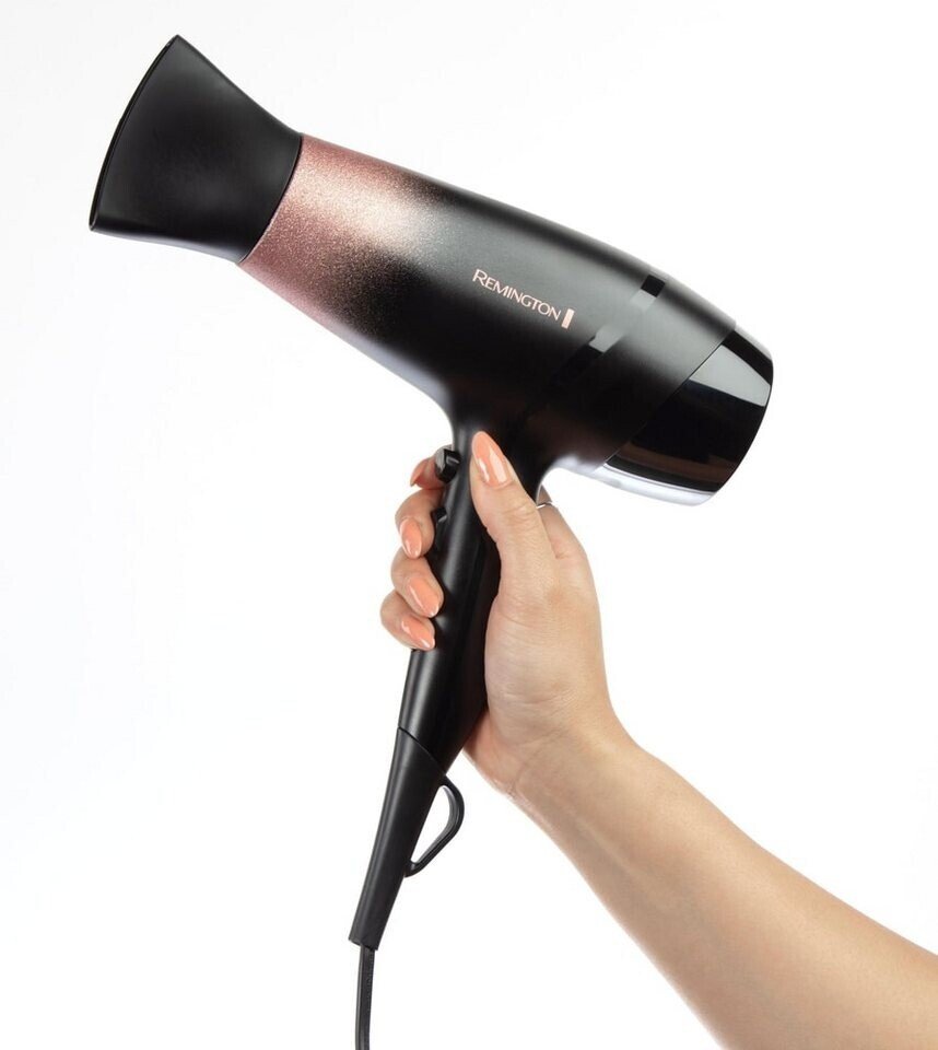 Uscător de păr Remington Rose Shimmer D5305, 2200W, 2 viteze, 3 trepte temperatura