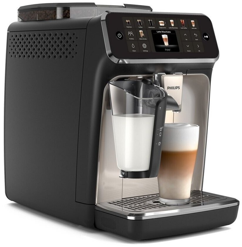 Espressor automat Philips EP5547/90, 1.8l, 1500W, 15 bar, negru crom