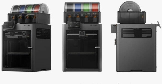 3D-принтер с двойным экструдером и многоматериальной системой AMS 2 Pro Bambu Lab X2D Combo