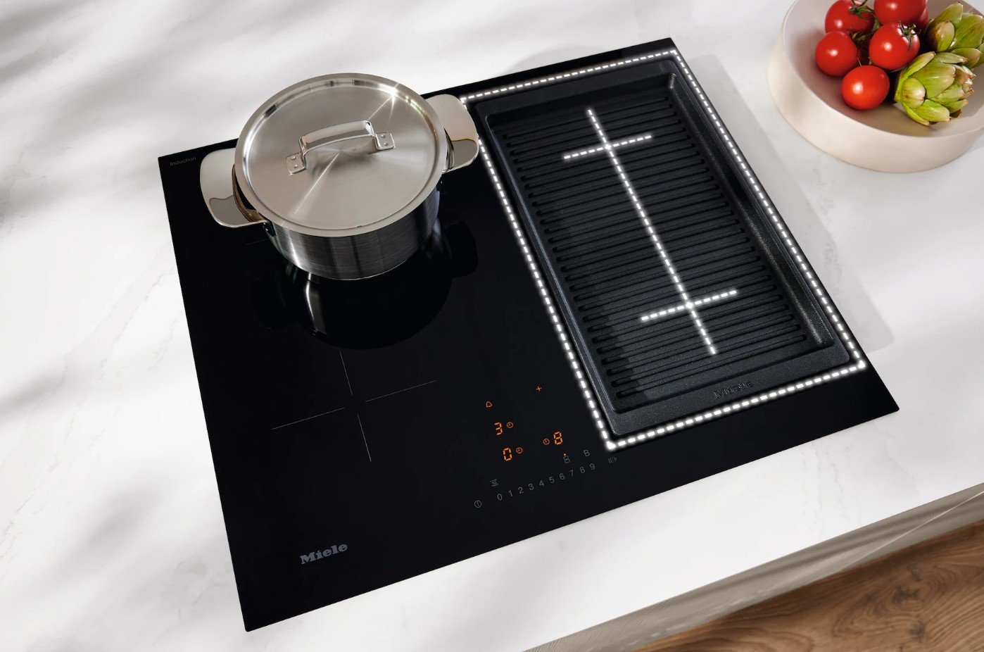 Варочная панель индукционная Miele KM 7363 FL