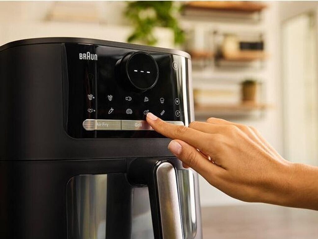 Friteuza cu aer cald Braun MultiFry 5 HF5075IBK, 2000W, 6.0l, 20 functii, negru