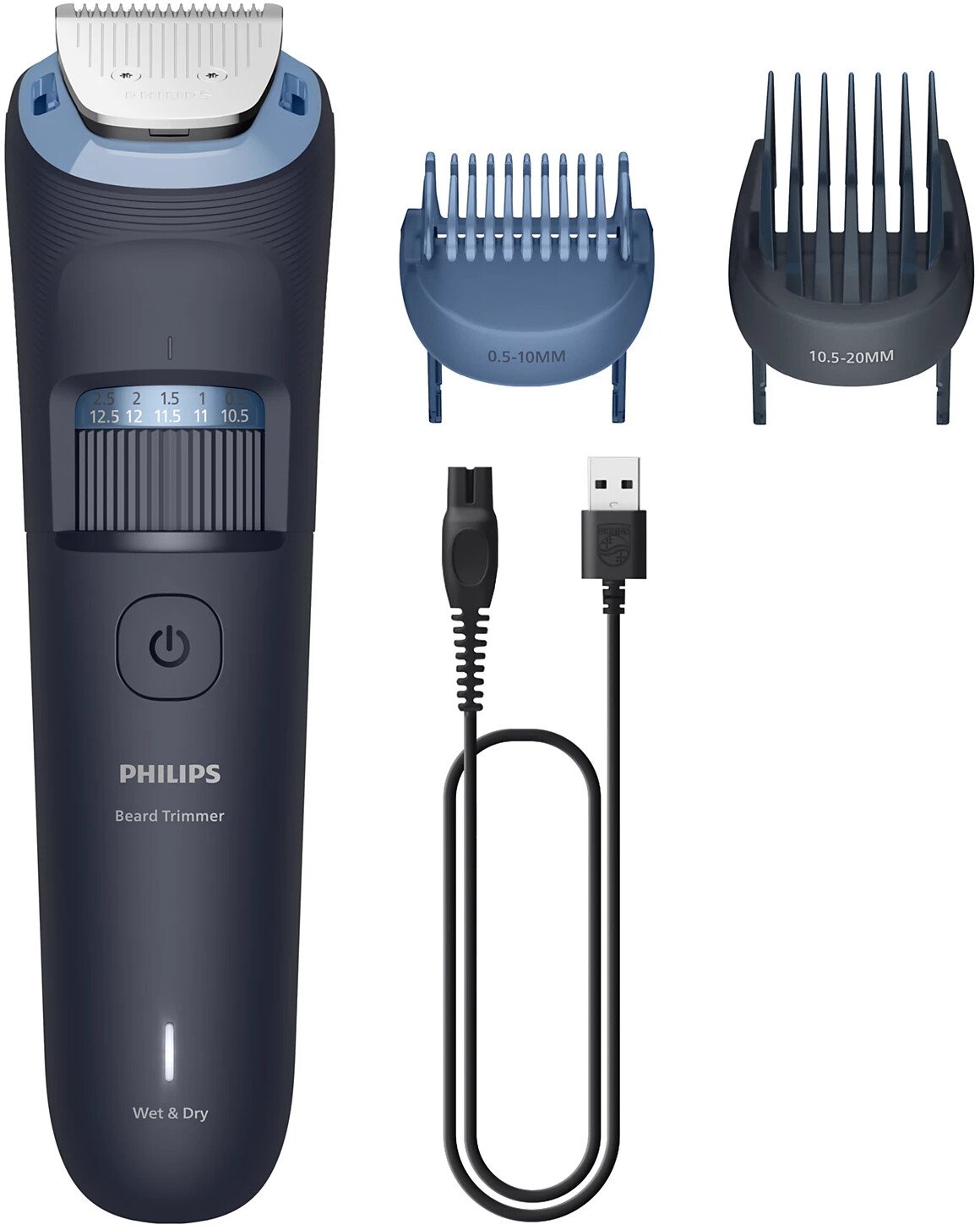 Trimmer de tuns barba din seia 3000 Philips BT3665/15