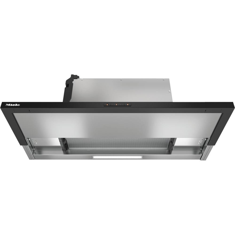 Встраиваемая телескопическая вытяжка с плоской выдвижной панелью Miele DAS 2920 Silver, 90 см, 555 м³/h, Класс A