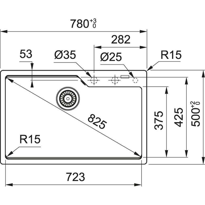 Кухонная мойка Franke Urban UBG 610-78 114.0582.211 сахара