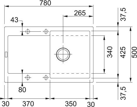 Кухонная мойка Franke Maris MRG 611-78 114.0490.279 миндаль