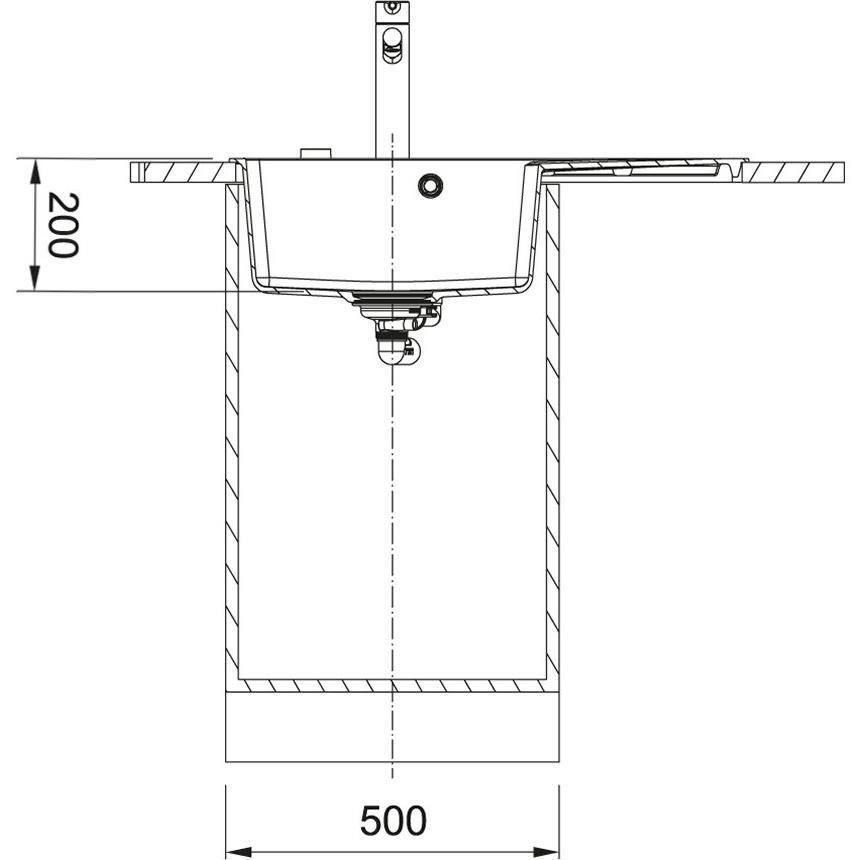 Кухонная мойка Franke Centro CNG 611-78 114.0633.145 черный матовый